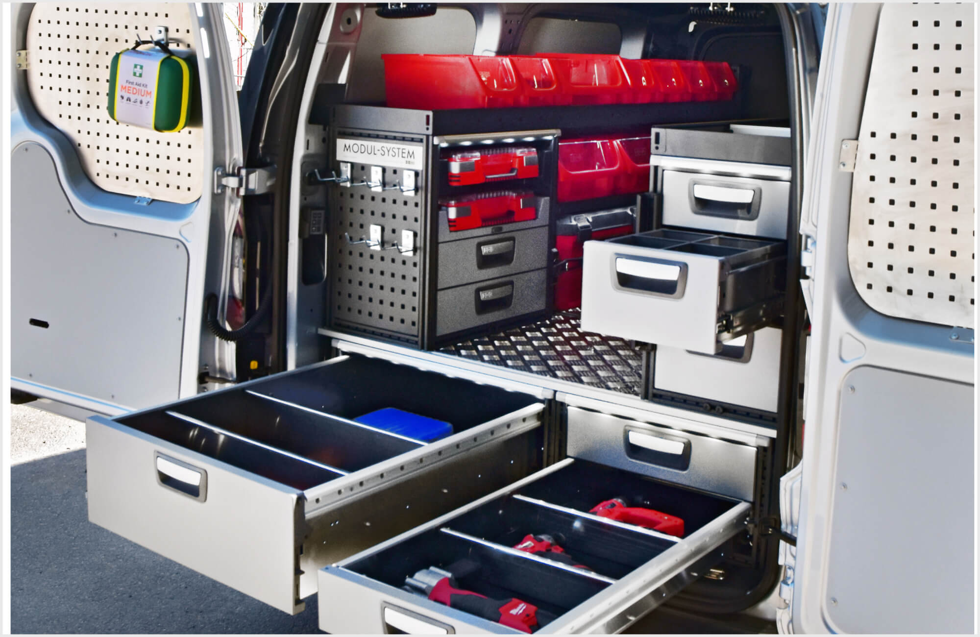  Pakettiautojen varusteiden optimointi